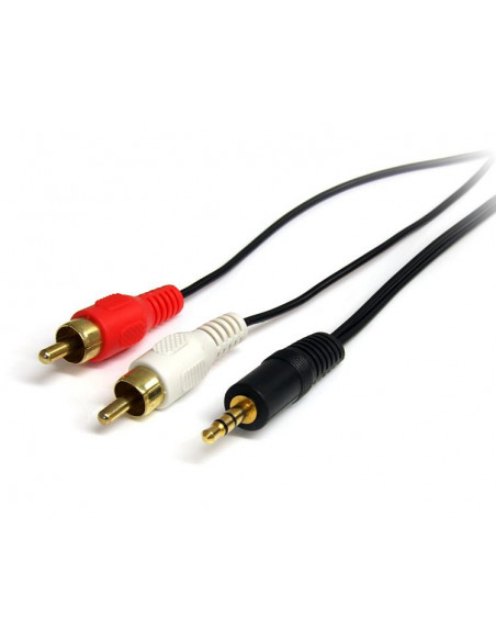 StarTech.com Cavo audio stereo 91 cm - 3,5 mm maschio a 2 maschi RCA