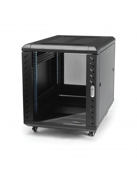 StarTech.com Armadio server rack chiuso a ribalta 12U 90 cm con ruote