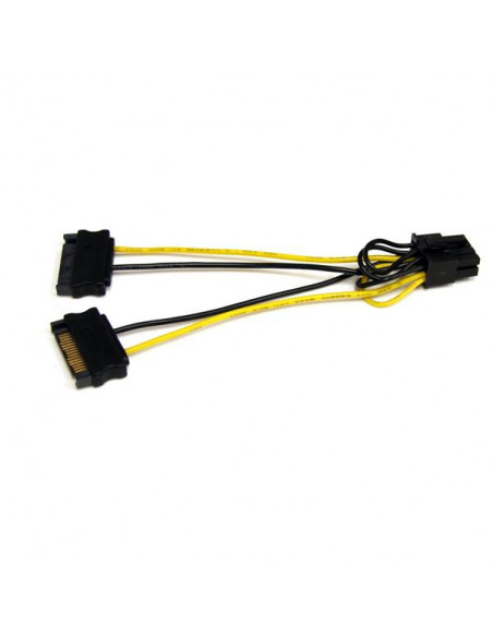 StarTech.com Adattatore cavo di alimentazione SATA a scheda video PCI Express 8 pin da 15 cm