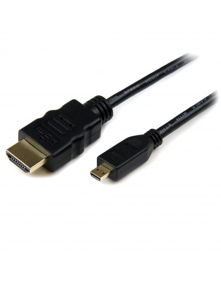 StarTech.com Cavo HDMI ad alta velocità con Ethernet da 0,5 m - HDMI a Micro HDMI - M/M