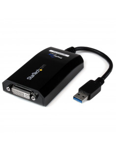 StarTech.com Adattatore USB 3.0 a DVI / VGA - 2048x1152 - Scheda video e grafica esterna - Convertitore/ Adattatore per doppio m