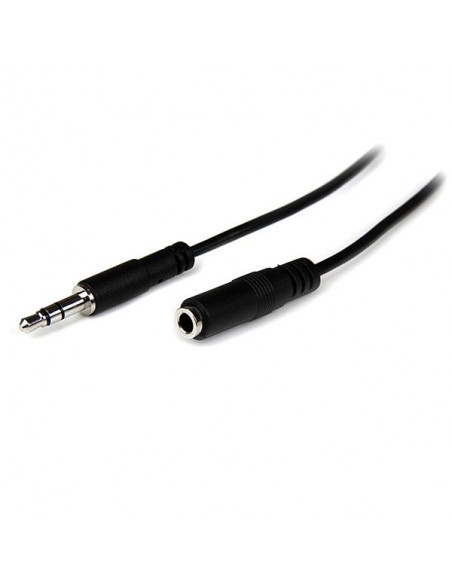 StarTech.com Cavo audio di prolunga stereo slim da 3,5 mm 1 m - M/F
