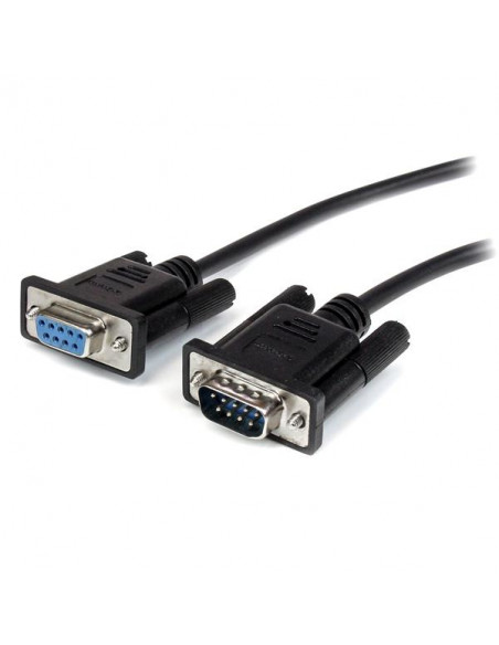 StarTech.com Cavo seriale diretto RS232 DB9 1m nero - M/F