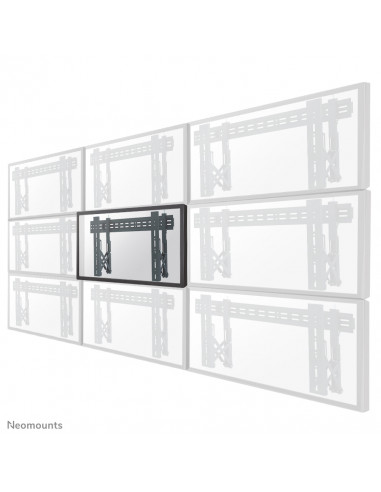 Neomounts LED-VW1000BLACK Supporto videowall da parete 40-75" - Pull-out - max 50 kg