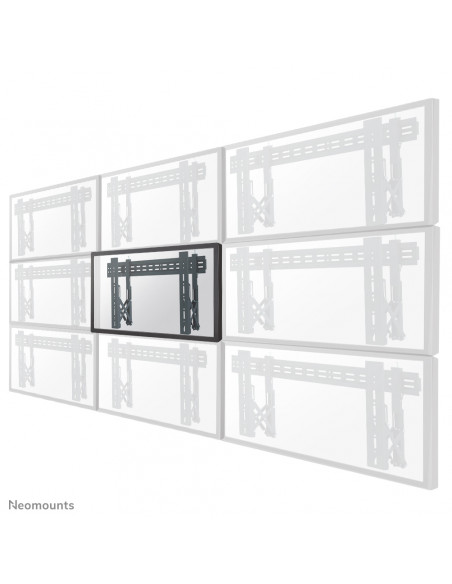 Neomounts LED-VW1000BLACK Supporto videowall da parete 40-75" - Pull-out - max 50 kg