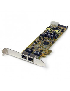 StarTech.com Adattatore scheda di rete PCIe Ethernet Gigabit PCI Express a due porte - PoE/PSE