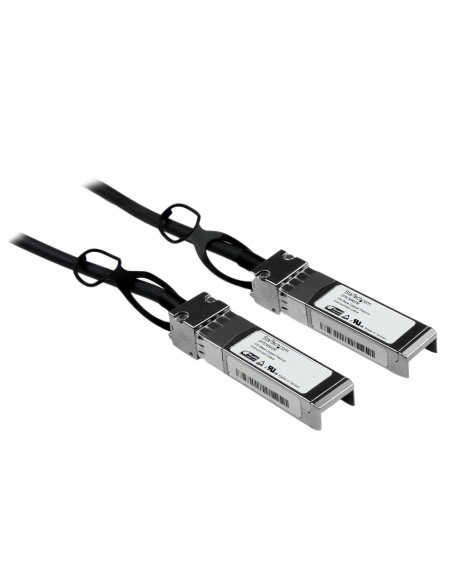 StarTech.com Cisco SFP-H10GB-CU3M Compatibile SFP+ 10-Gigabit Ethernet (10GbE) Cavo Passivo Twinax ad attacco diretto - 3 m