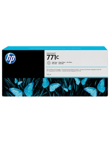 HP Cartuccia inchiostro grigio chiaro DesignJet 771C, 775 ml