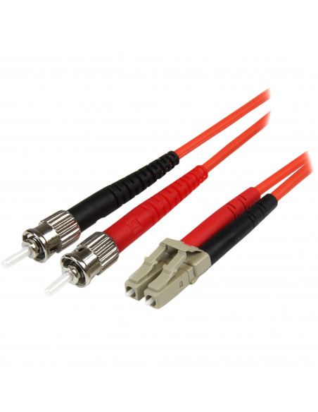 StarTech.com Cavo patch duplex in fibra multimodale 50/125 1 m LC - ST