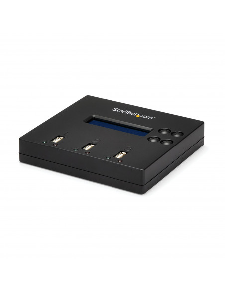 StarTech.com Docking Station per Unità Flash USB - Duplicatore/Eraser Standalone 1:2 per Chiavette USB consente la copia del si