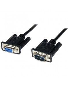 StarTech.com Cavo seriale null modem DB9 RS232 nero 1 m - F/M