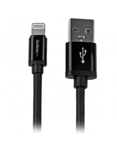 StarTech.com Cavo lungo connettore lightning a 8 pin Apple nero a USB da 2 m per iPhone / iPod / iPad
