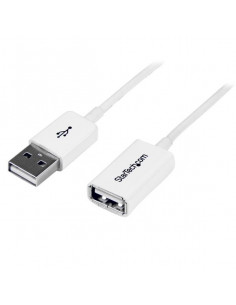 StarTech.com Cavo di prolunga USB 2.0 da 1 m A ad A - M/F, colore bianco