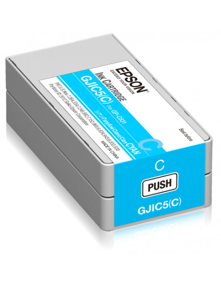 Epson GJIC5(C): Ink cartridge for ColorWorks C831 (Cyan) (MOQ10)