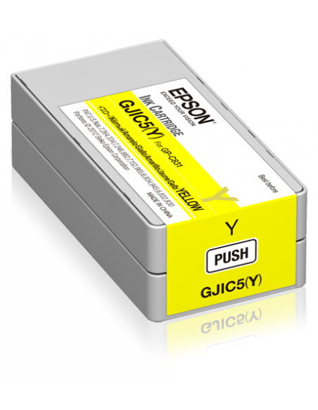 Epson GJIC5(Y): Ink cartridge for ColorWorks C831 (Yellow) (MOQ10)