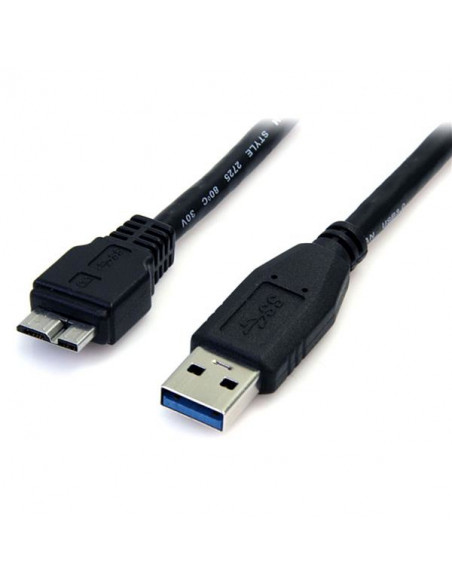 StarTech.com Cavo USB 3.0 SuperSpeed 50 cm nero A a Micro B - M/M