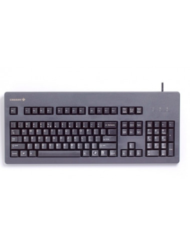 CHERRY G80-3000 tastiera USB + PS/2 Nero