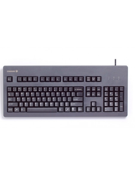 CHERRY G80-3000 tastiera USB + PS/2 Nero