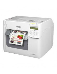 Epson TM-C3500 stampante per etichette (CD) Ad inchiostro A colori 720 x 360 DPI 103 mm/s Cablato Collegamento ethernet LAN