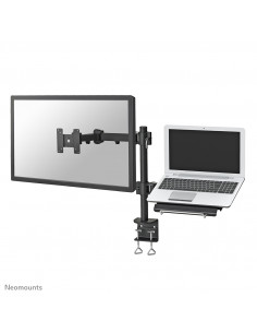 Neomounts FPMA-D960NOTEBOOK Braccio per monitor con supporto per laptop 10-27"