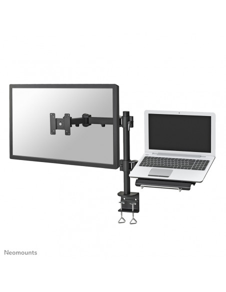 Neomounts FPMA-D960NOTEBOOK Braccio per monitor con supporto per laptop 10-27"