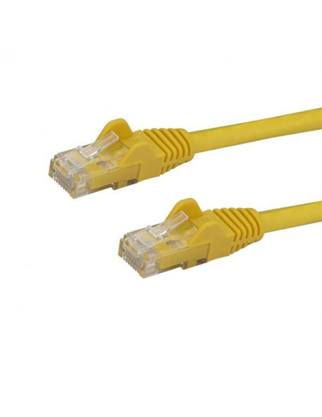 StarTech.com Cavo di rete CAT 6 - Cavo Patch Ethernet RJ45 UTP giallo da 1m antigroviglio