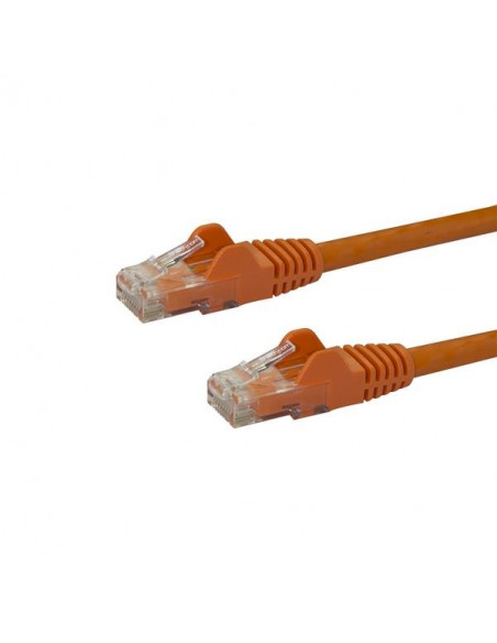 StarTech.com Cavo di rete Cat 6 - Cavo Patch Ethernet Gigabit arancione antigroviglio da 2m