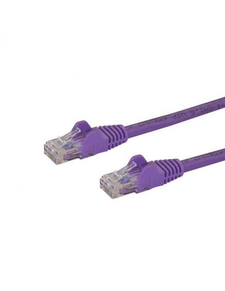 StarTech.com Cavo di rete Cat 6 - Cavo Patch Ethernet Gigabit viola da 2m antigroviglio
