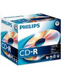 Philips 8710895778176 CD vergine CD-R 700 MB 52x 10 pz