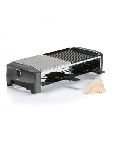Princess 162820 Raclette 8 Stone & Grill Party