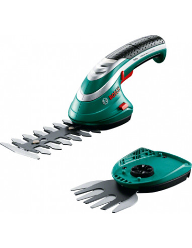 Bosch Isio cesoia per erba cordless 8 cm 3,6 V Ioni di Litio Nero, Verde