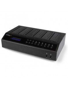 StarTech.com Dock Duplicatore Disco Rigido HDD USB 3.0 / eSATA a 6 Bay - HDD/ SSD 1:5 Cloner / Eraser