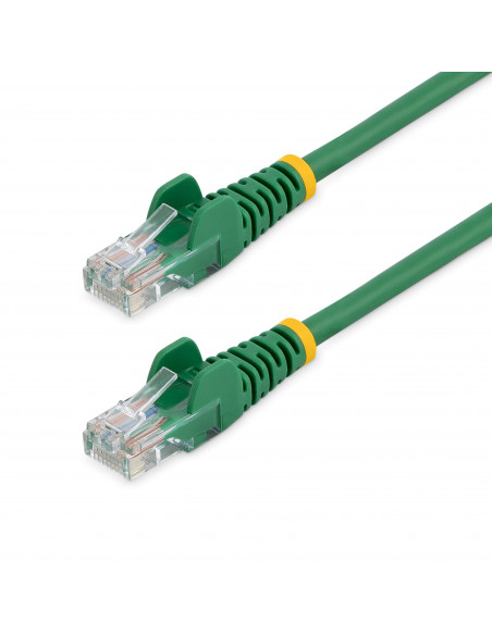 StarTech.com Cavo di rete CAT 5e - Cavo Patch Ethernet RJ45 UTP Verde da 2m antigroviglio