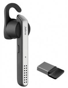 Jabra Stealth UC MS Auricolare Wireless A clip, In-ear Musica e Chiamate Micro-USB Bluetooth Nero