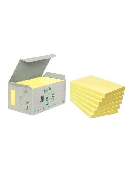 3M 6551B pouch autoadesiva Rettangolo Giallo 100 fogli Autoadesivo