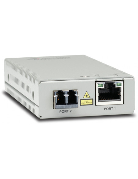 Allied Telesis AT-MMC2000/LC-60 convertitore multimediale di rete 1000 Mbit/s 850 nm Modalità multipla Argento