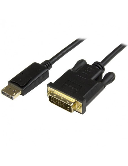 StarTech.com Cavo convertitore DisplayPort a DVI da 91 cm - Adattatore DP a DVI-D - Nero 1920x1200 M/M