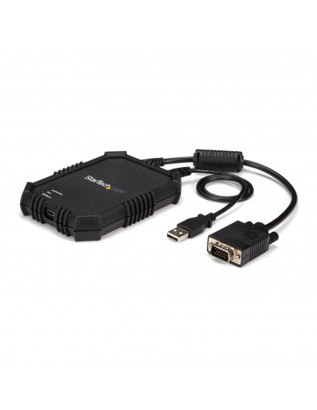 StarTech.com Adattatore crash cart portatile per PC con alloggiamento antiurto - Console KVM USB con trasferimento di file e Acq