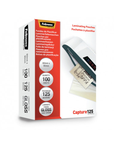 Fellowes 5397402 pellicola per plastificatrice 100 pz