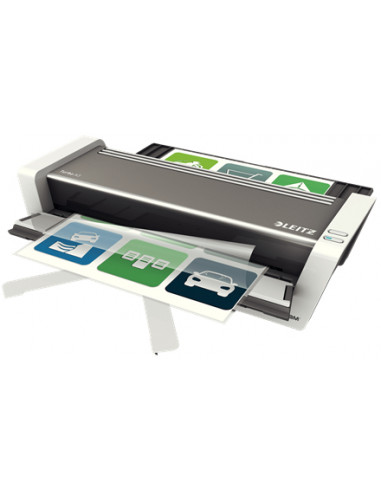 Leitz 75200000 plastificatrice Plastificatrice a caldo 1500 mm/min Antracite, Bianco