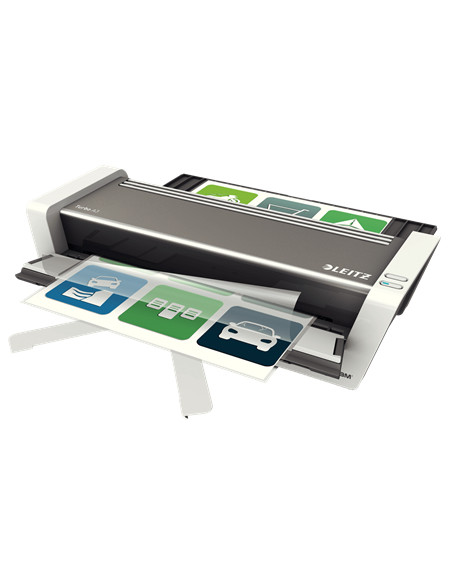 Leitz 75200000 plastificatrice Plastificatrice a caldo 1500 mm/min Antracite, Bianco
