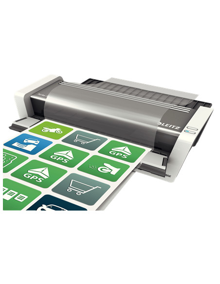 Leitz 75200000 plastificatrice Plastificatrice a caldo 1500 mm/min Antracite, Bianco
