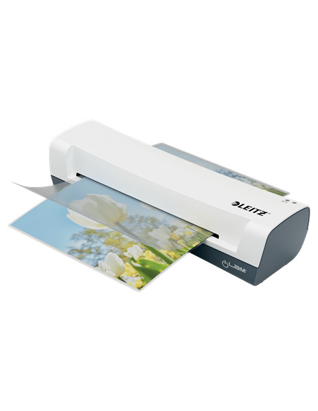 Leitz iLAM Home Plastificatrice a caldo 300 mm/min Grigio, Bianco