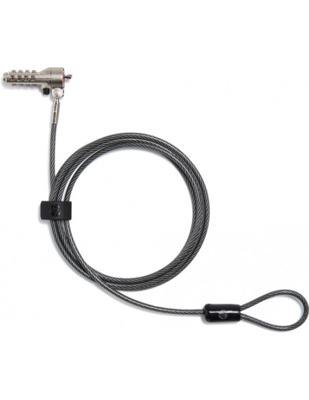 HP Lucchetto a combinazione per cavo nano Essential
