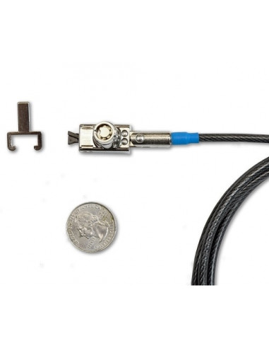 DELL 1DJXC cavo di sicurezza Nero, Argento 1,82 m