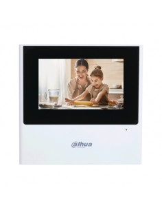 Dahua Technology VTH2611L-WP sistema per video-citofono 10,9 cm (4.3") Nero, Bianco
