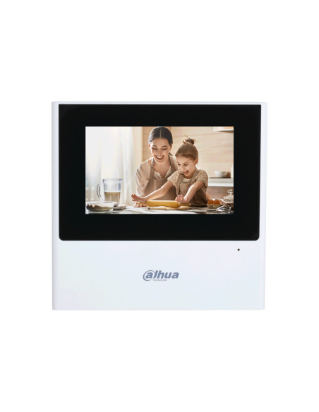 Dahua Technology VTH2611L-WP sistema per video-citofono 10,9 cm (4.3") Nero, Bianco