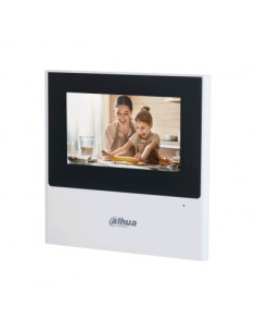 Dahua Technology VTH2611L-WP sistema per video-citofono 10,9 cm (4.3") Nero, Bianco 2