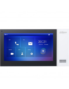 Dahua Technology VTH2421FW-P sistema per video-citofono 17,8 cm (7") Nero, Bianco