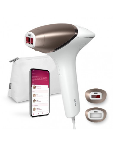 Philips Lumea Prestige 8000 Series Epilatore a luce pulsata IPL con Tecnologia SenseIQ e 2 accessori per viso e corpo BRI945/00